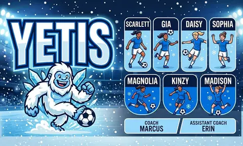 Yetis Soccer AI image template
