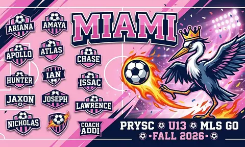 Miami Soccer AI image template