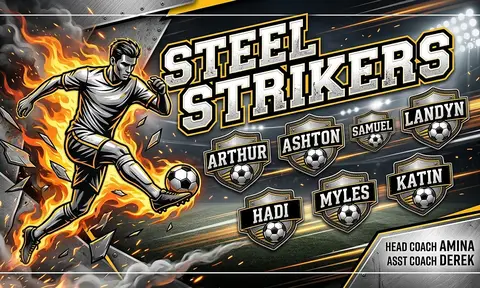 Steel Strikers Soccer AI image template