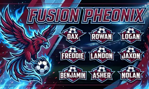 Fusion Pheonix Soccer AI image template