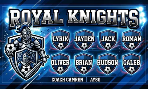 Royal Knights Soccer AI image template