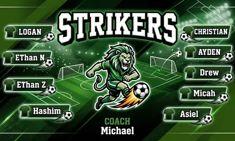 Strikers Soccer AI image template