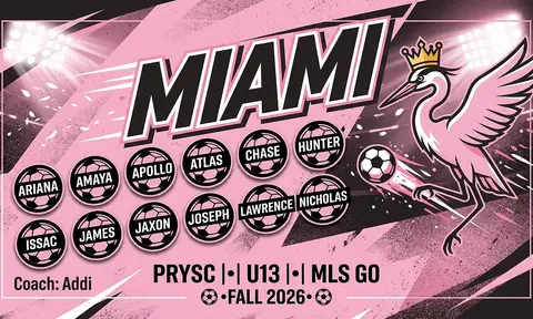 Miami Soccer AI image template