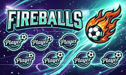 Fireballs Soccer AI image template