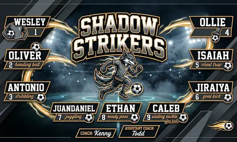 Shadow Strikers Soccer AI image template
