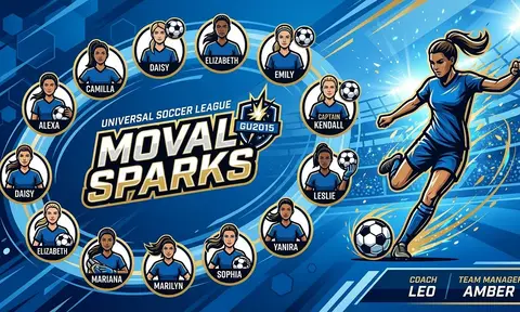 Moval Sparks Soccer AI image template