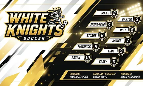 White Knights Soccer AI image template