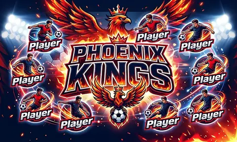 Phoenix Kings Soccer AI image template