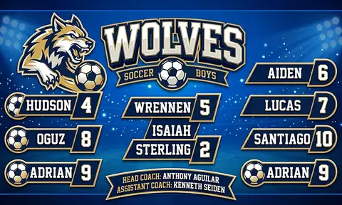 WOLVES Soccer AI image template