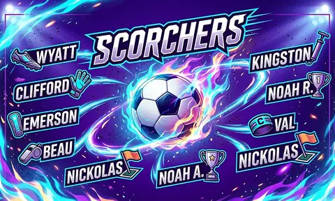 Scorchers Soccer AI image template