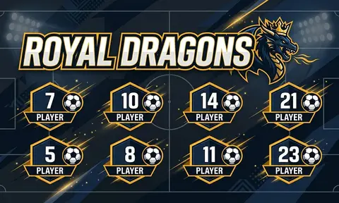 Royal Dragons Soccer AI image template