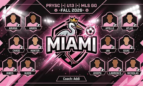 Miami Soccer AI image template