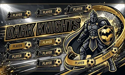 Dark Knights Soccer AI image template