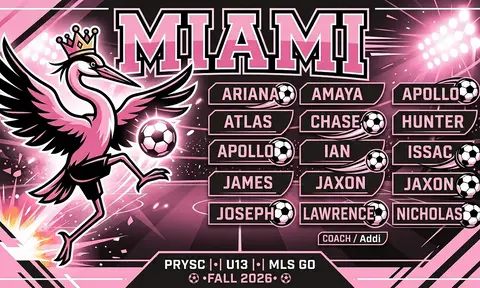 Miami Soccer AI image template