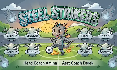 Steel Strikers Soccer AI image template