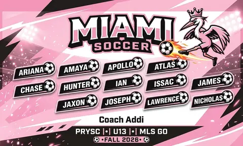 Miami Soccer AI image template