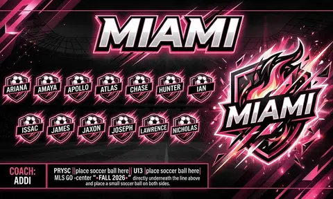 Miami Soccer AI image template