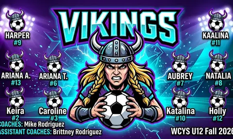 Vikings Soccer AI image template