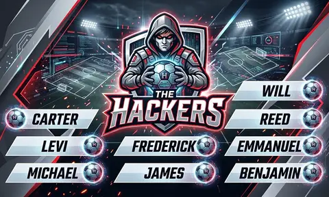 The Hackers Soccer AI image template