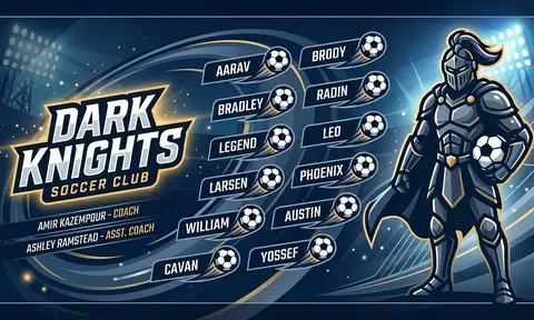 Dark Knights Soccer AI image template