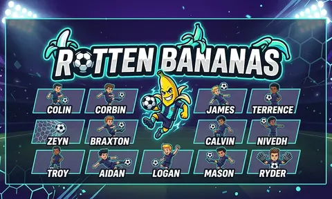 Rotten Bananas Soccer AI image template