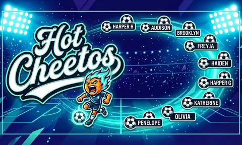 Hot Cheetos Soccer AI image template
