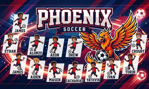 Phoenix Soccer AI image template