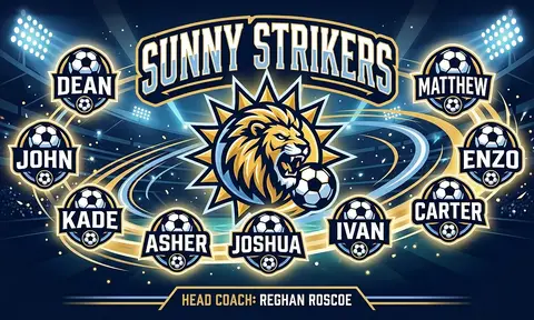 Sunny Strikers Soccer AI image template