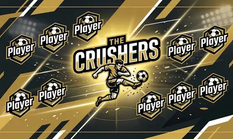 The Crushers Soccer AI image template