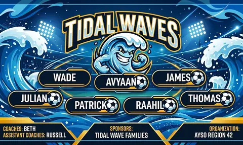 Tidal Waves Soccer AI image template
