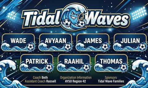 Tidal Waves Soccer AI image template