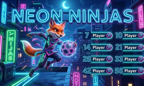 NEON NINJAS Soccer AI image template