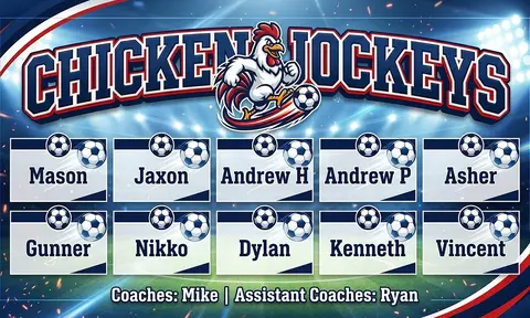 Chicken Jockeys Soccer AI image template