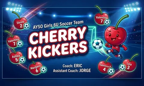 Cherry Kickers Soccer AI image template