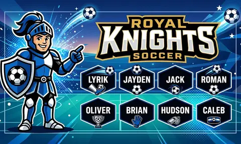 Royal Knights Soccer AI image template