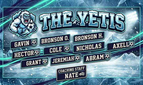 The Yetis Soccer AI image template
