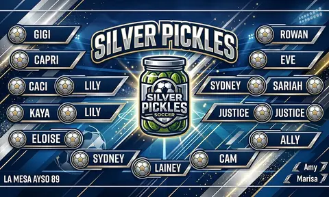 Silver Pickles Soccer AI image template