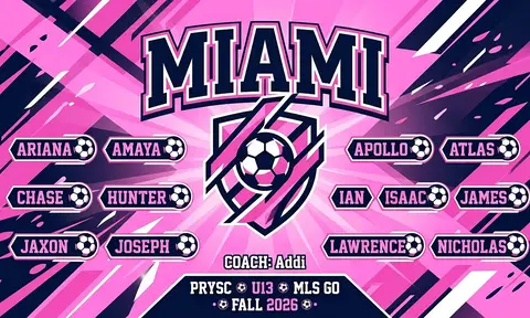 Miami Soccer AI image template