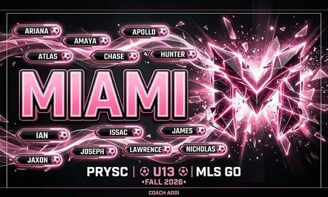 Miami Soccer AI image template