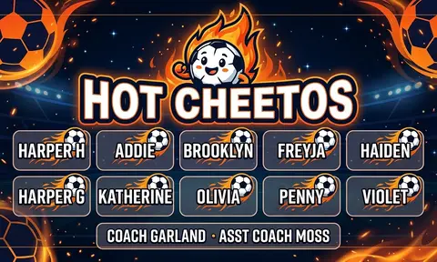 Hot Cheetos Soccer AI image template