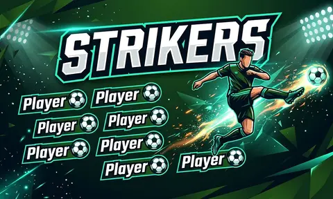 Strikers Soccer AI image template