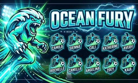 Ocean Fury Soccer AI image template