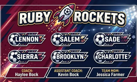 Ruby Rockets Soccer AI image template
