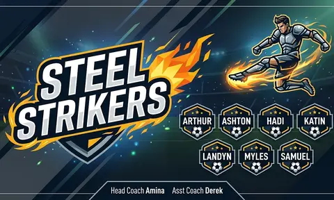 Steel Strikers Soccer AI image template