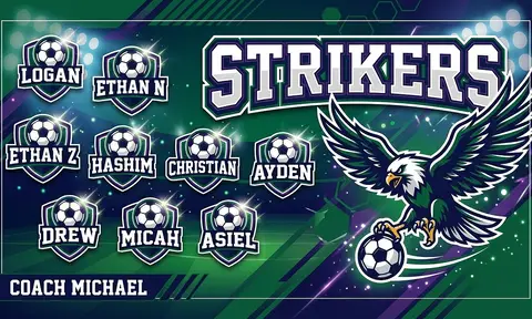 Strikers Soccer AI image template
