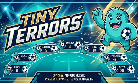 Tiny Terrors Soccer AI image template