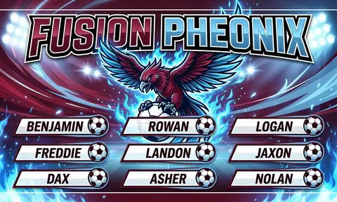 Fusion Pheonix Soccer AI image template