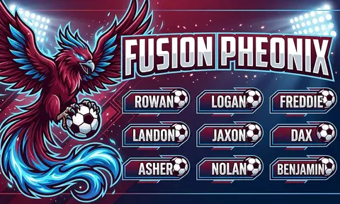 Fusion Pheonix Soccer AI image template