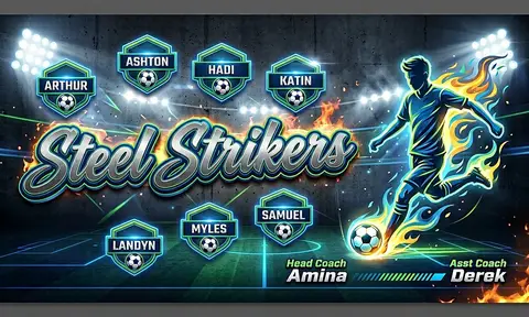 Steel Strikers Soccer AI image template