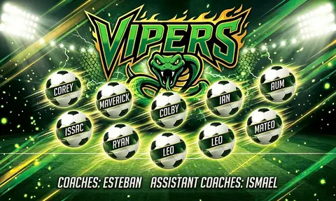 Vipers Soccer AI image template